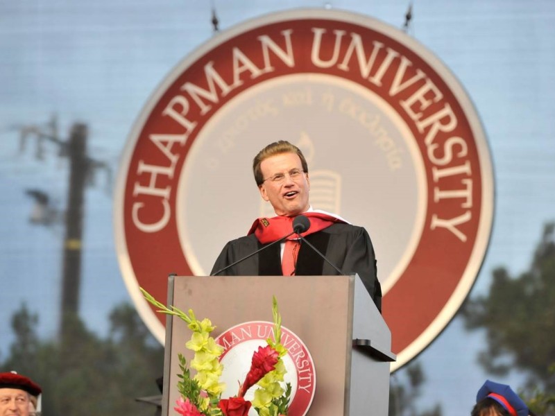 Lowell Milken Chapman University Honorary Doctorate Speech