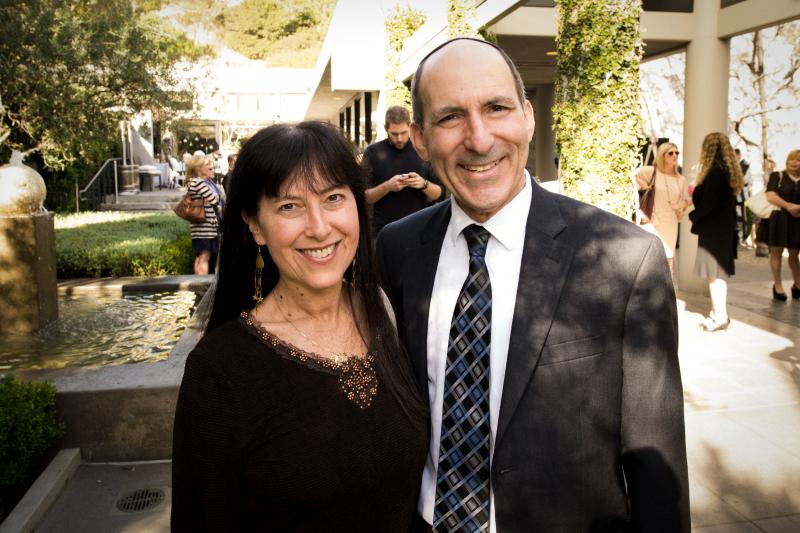 Joni Milken-Noah and Gil Graff Joni Milken-Noah and Gil Graff