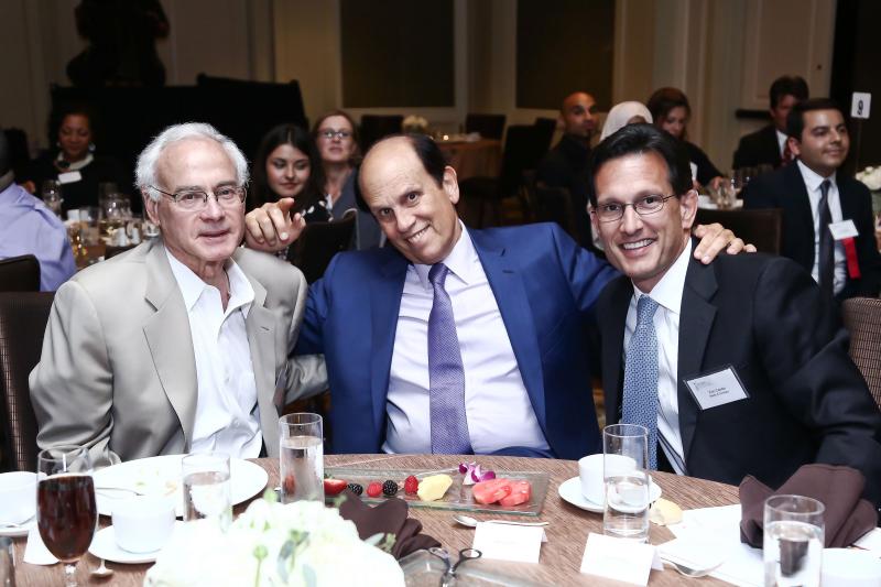 Manny Friedman, Michael Milken, Eric Cantor Manny Friedman, Michael Milken, Eric Cantor