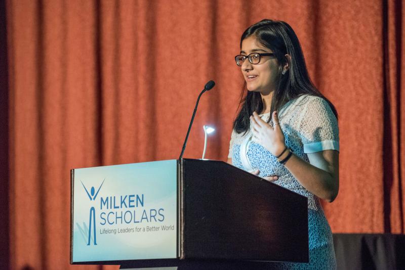 Namra Zulfiqar speech 2017 New York Milken Scholars dinner Namra Zulfiqar speech 2017 New York Milken Scholars dinner