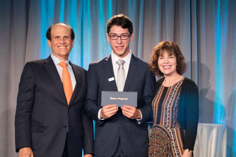 Ruben Anguiano Mike Lori Milken 2017 Scholars summit Ruben Anguiano Mike Lori Milken 2017 Scholars summit