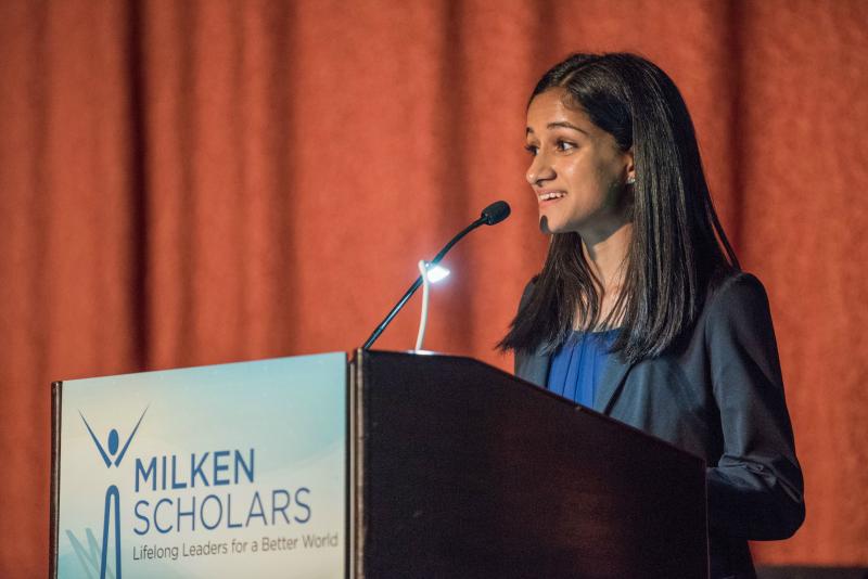 Noreen Mohsin speech 2017 New York Milken Scholars dinner Noreen Mohsin speech 2017 New York Milken Scholars dinner