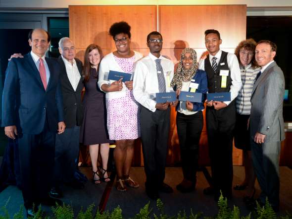 2014 DC Milken Scholars with VIPs