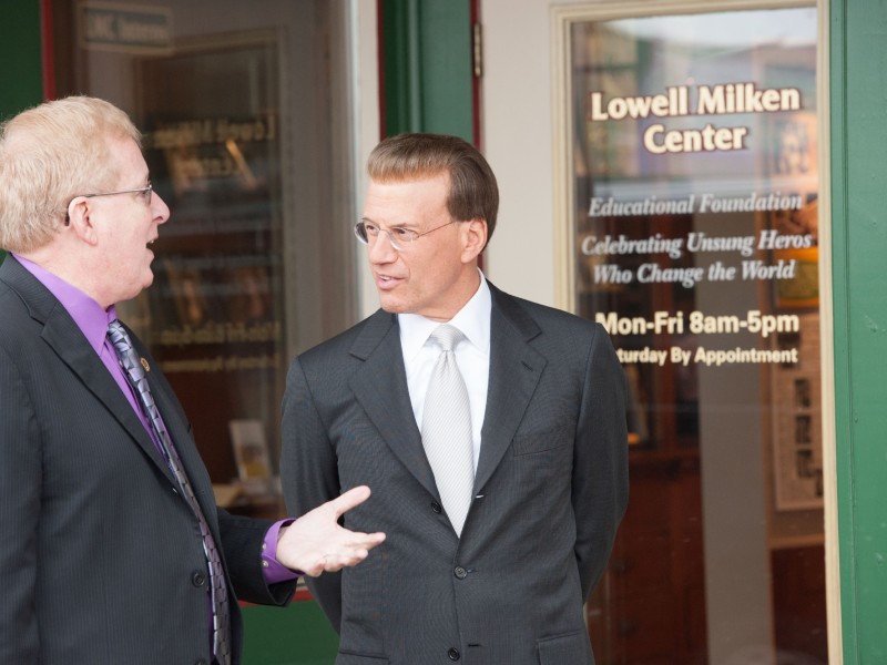 Norm Conard Welcomes Lowell Milken to LMC