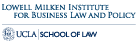 Lowell Milken Institute for Business Law and Policy at UCLA School of Law logo