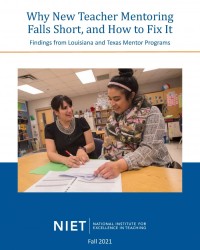 Why New Teacher Mentoring Falls Short and How to Fix It cover