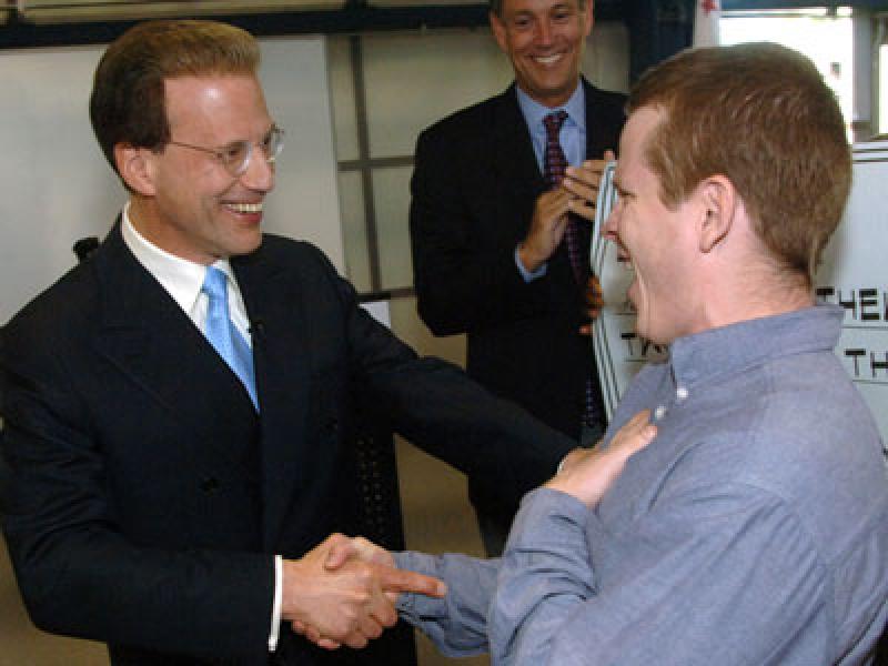 Lowell Milken Surprises a Milken Educator Lowell Milken Surprises a Milken Educator