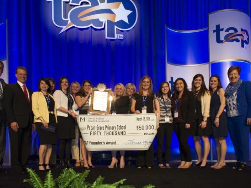 Lowell Milken Presents the 2015 TAP Founder's Award