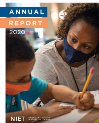 NIET 2020 annual report cover