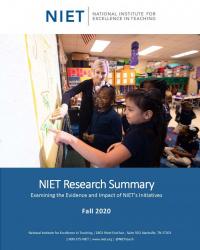 niet research summary fall 2020 cover
