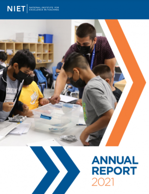 niet now 2021 annual report cover