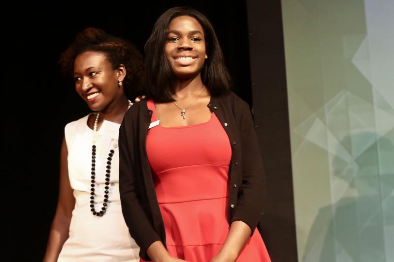 Milken Scholars Joelle Simpson, Antonia Alakija Milken Scholars Joelle Simpson, Antonia Alakija